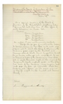 Simon Guggenheim Signed Page From the Guggenheim Family Mining Ledger -- Dated 1892, the Board Empowers Daniel Guggenheim ''to act as Financial Agent...in New York'' at a Special Meeting